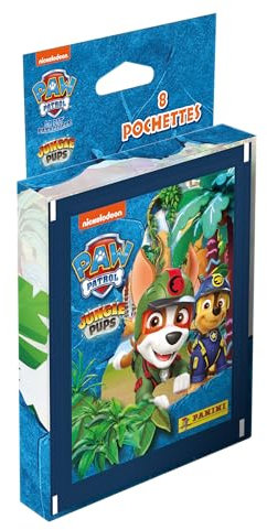 PANINI LA PAT'PATROUILLE Mission Jungle Blister 8 Pochettes