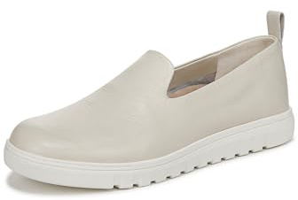 Vionic Women's Uptown Willa Sneaker, Cream Leather, 9 UK