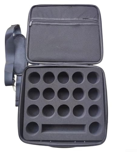 Custodia da biliardo con guscio rigido, fodera in EVA per piscina, snooker, palle da biliardo sportive, porta palline da biliardo americano in nylon adatto ai viaggi