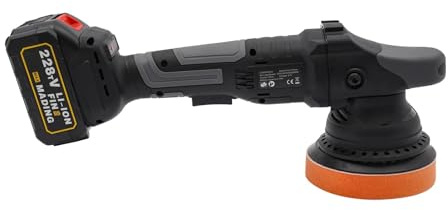 21V Polishing Machine Eccentric Polisher Adjustable Speed Tool with Charger and Batteries