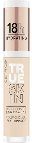 Catrice True Skin High Cover Concealer, Nr. 005, Nude, Anti-Pickel, feuchtigkeitsspendend, natürlich, für trockene Haut, vegan, ölfrei, wasserfest, ohne Alkohol, 1er Pack (4.5ml)