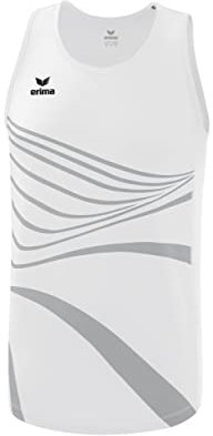 Erima Herren Racing 2.0 Funktionelles Singlet (8282305), New White, M