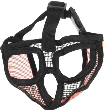 FRCOLOR 5St Schnauze Hundebesitzer hundegurt Halsband Hunde hundetraining hundezuggeschirr Hundezubehör für Training Hundeleine einstellbar Haustier Maske Hundemaul Nylon Netz