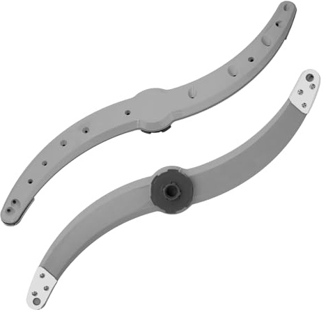 WD22X27724 WD22X33499 Dishwasher Lower Spray Arm Compatible with GE Dishwasher Replacement Parts,Replaces AP7219298 WD22X26621 WD22X10091 GDF550PSR3SS