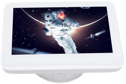 Tosuny Oculaire électronique WiFi, Télescope 4K Télescope Electronic Camerie avec Un écran HD de 5,0, Enregistrement Vidéo 4K, Zoom 5X, 8,3MP CMOS, pour Lunettes de 30 Mm-66 Mm