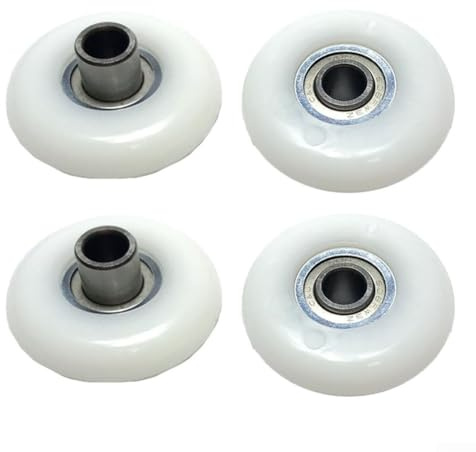 4 pulegge con cuscinetti per sedile vogatore, compatibili con diversi tipi di attrezzature per il fitness, tra cui cyclette per uso domestico