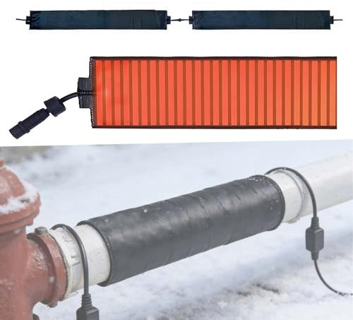 Electric De-icing Mats | Waterproof Heating Pads for Roof and Gutters, Prevents Ice Dams and Icicles, Easy DIY Installation, Energy Efficient Snow Melting System