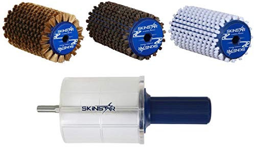 SkinStar Komplett Bürsten Set Rotorbürste WorldCup Professional 5-teilig 100mm