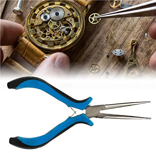 Spitzzange Nadelzange Glatter Kiefer Lange Nase Hand Drahtschneiden Werkzeug für DIY Schmuckherstellung und Basteln