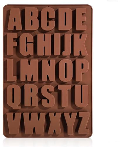 Beiyan 2 Stück Schokoladenform Silikon, Silikonform Schokolade Buchstaben, Silikon Schokoladenform Tafel, Schokoladentafel form für Dubai Schokolade Bar Pistazie, Schokolade Snacks,Süßigkeiten