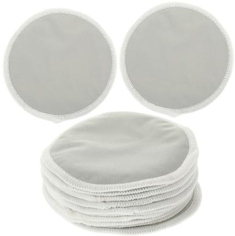 HAPINARY 10 Stück Waschbare Stilleinlagen Atmungsaktiv Wiederverwendbar Stillen Einlagen Für Schwangerschaft
