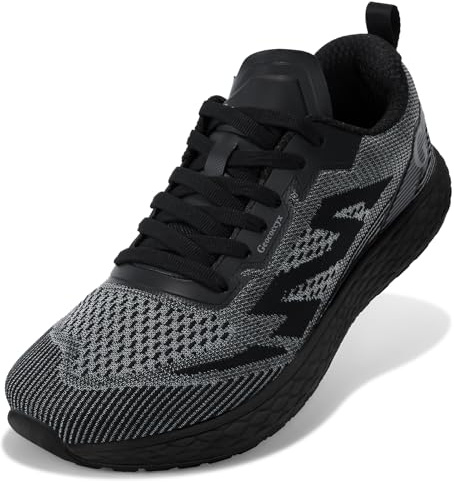 Geococcyx Sportskor för män, bred tålåda, sneakers, ventilerande, halkfria för vardag och utomhus