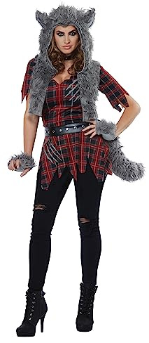 California Costume dam She-wolf – Adult Costume kostym för vuxna