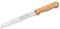 EL. Herder Solingen Brotmesser 32cm Olive extra scharfer Wellenschliff Spezialstahl rostfrei echter Solinger Handabzug