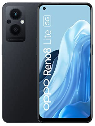 OPPO Reno8 Lite – 5G Smartphone – Dual-SIM – RAM 8 GB / 128 GB interner Speicher – OEL-Display – 6,43 Zoll
