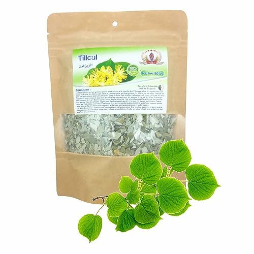 Tisane Tilleul Récolté au Sud de l'Algérie - Sèche Sac 50 Gr