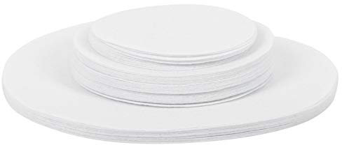 ANKROYU Separadores De Platos, Almohadilla Protectora De Placa De Fieltro, Separador De Almacenamiento Antifricción, Estera Aislante, Divisor De Platos De Porcelana(48 PCS)