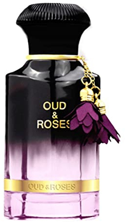 Oud and roses perfume for men and women 60ml | floral, sweet, musky, rose and oud