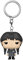 Funko Pop! Keychain: Wednesday Addams - Wednesday Addams Novelty Keyring - Collectable Mini Figure - Stocking Filler - Gift Idea - Official Merchandise - TV Fans - Backpack Decor