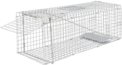 Genérico Trampa para Animales Vivos galvanizada 80 cm,Trampas para animales-170237