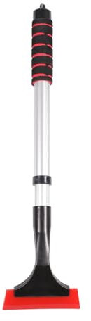 Klappschaufel | Schneeschaufel mit einziehbarem Griff - Multifunktionale einziehbare Autoschaufel mit verdicktem Schwammgriff