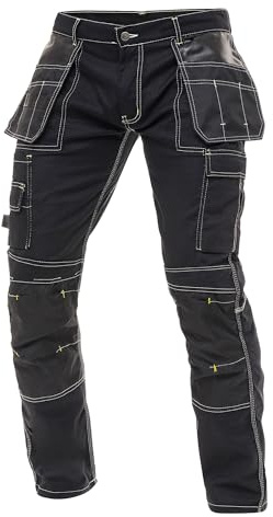 Juicy Trendz Cordura arbetsbyxor för män lastförstärkning tunga byxor med verktyg fickverktyg arbetsbyxor