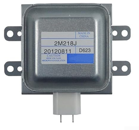 2M218J 800W Magnetron per forno a microonde raffreddato ad aria 2450MHz Piastra di base lunga Design adatto OEM requisiti di montaggio