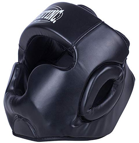 Fightinc. Kopfschutz Full Protection - für Boxen Kickboxen Muay Thai K1 Karate TKD MMA Kampfsport UVM. L/XL