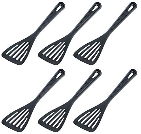 Westmark Pfannenwender, Profi-Großpackung, 6 Stück, Kunststoff, Gentle, Schwarz, 30 x 8.7 x 3 cm, 283522E2
