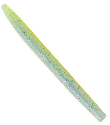 Strike King KVD Perfect Plastics Ocho 4 Fishing Lure, Soft Plastic Jerkbait, Beveled Sides, Salt Impregnated, Coffee Scent, 4-Inches, 10 Count (Pack of 6)