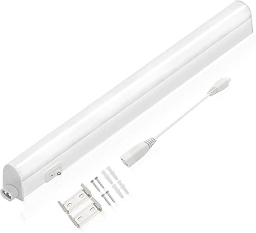 Lumare Kit di prolungamento LED sottopensile 5W, set di prolungamento, incl. 1x apparecchio sottopensile 31,2cm, cavo di collegamento e accessori di montaggio, per lampada da officina