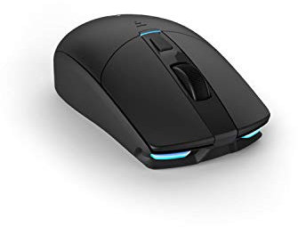uRage Gaming-Maus “Reaper 310 Unleashed”, schwarz, Anti-Rutsch-Beschichtung, Omron Click Switches, 10.000-dpi-Avago-Sensor, kabellos, inkl. Gaming-Software