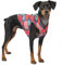Kurgo Loft Hundejacke, wendbarer Wintermantel für Hunde, reflektierend, mit Geschirr zu tragen, wasserabweisend, für kleine, mittelgroße und große Haustiere (Lavalampe, S)