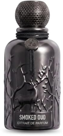 Smoked Oud Extrait de Parfum 100ml by Auraa Desire | Long-Lasting Unisex Perfume | Oriental Woody Fragrance For Men & Women with Oud, Leather, Amber & Bergamot