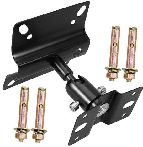 FELTECHELECTR 1set Supporto Parete Per Casse Acustiche Montaggio Facile Per Diffusori Satellitari Soluzione Salvaspazio Per Home Theater e Surround Sound