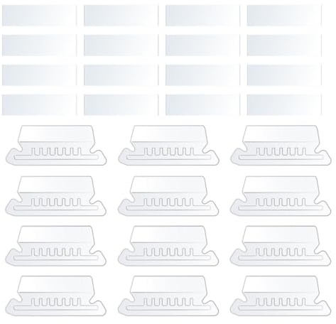 CALLARON Pestañas para Carpetas Colgantes Transparentes Pvc, 100 Piezas Desmontables Insertos para Archivo, Etiquetas para Carpetas de Oficina, Organizador de Documentos, Soporte