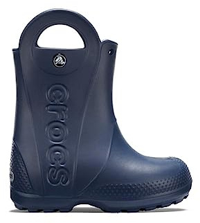 Crocs Unisex Kinder Handle It Rain Boot Kids Stiefel, Navy, 22/23 EU