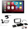 Pioneer SPH-DA160DAB 2-DIN Autoradio CarPlay Android Auto Bluetooth DAB USB passend für Jeep Grand Cherokee III 2005-2007 schwarz