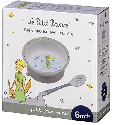 BOL VENTOUSE ET CUILLÈRE LE PETIT PRINCE