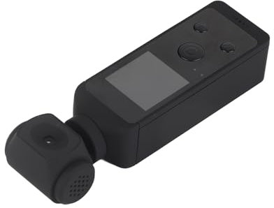 Bewinner Appareil Photo Numérique, Mini Caméra HD 4K, Caméra de Poche sous-Marine étanche 30 M, Caméra de Casque Rotative WiFi 270°, Caméra d'action Sportive pour la Plongée sous-Marine en