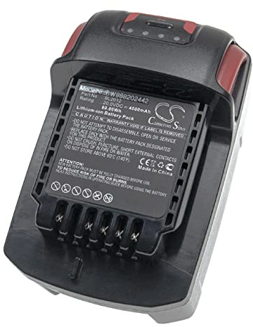 vhbw Akku kompatibel mit Ingersoll Rand W7150, W7250 Werkzeug (4000 mAh, Li-Ion, 20 V)