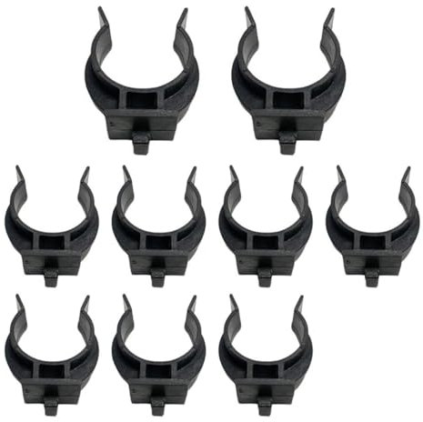 ZAMXHUG 10pcs Clips de Paneles de Baño, Ganchos para Zócalo de Cocina, Clips de Tabla de Patadas Fuertes, Gancho Zócalo Zócalo Cocina, Clips de Plinto de Cocina, Fácil de Instalar