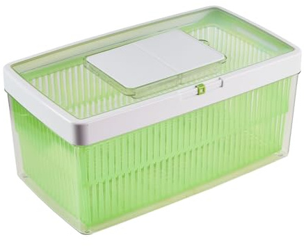 lakeland StayFresh Produce Keeper 7L Preserves Fruit and Veg Drains and Catches Excess Water Keeps Fresher for Longer