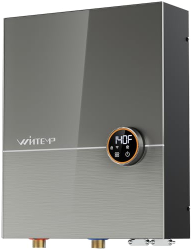 Wintemp 27kW Tankless Water Heater Electric 240V WiFi, ETL Certified