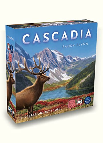 LITTLE ROCKET GAMES CASCADIA Gioco da Tavolo in Italiano, Multicolore