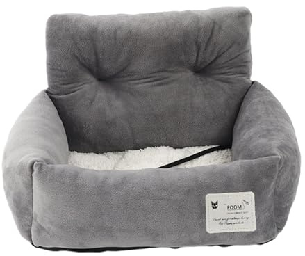 Perros de asientos - Asiento de coche para mascotas | Dogs Autositz con un aumento de asientos | Entregar el aumento de arroz con el asa | Autobett con un doble uso para las au