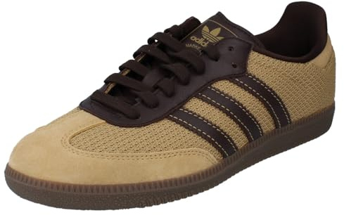 adidas Orignals Samba Og sneakers för män sneakers, Gyllene beige mörkbrun Gu, 42 2/3 EU
