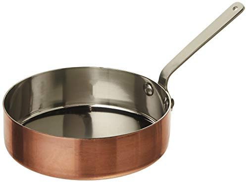 García de Pou 207.57 Mini Sartenes, Diámetro 12 x 3.5 cm, Set de 6, Cobre