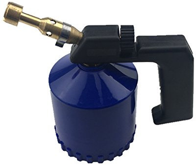 Qbak Soldador Profesional Uso domestico Barbacoa o Aire Libre a Gas butano para Cartucho de perforación con protección de plastico – soplete Soldador Multiusos portatil