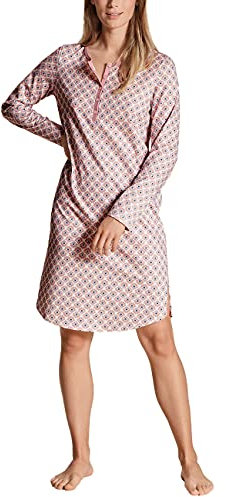 CALIDA Lovely Nights Parte Superiore del Pigiama, Rose Bud, XL Donna